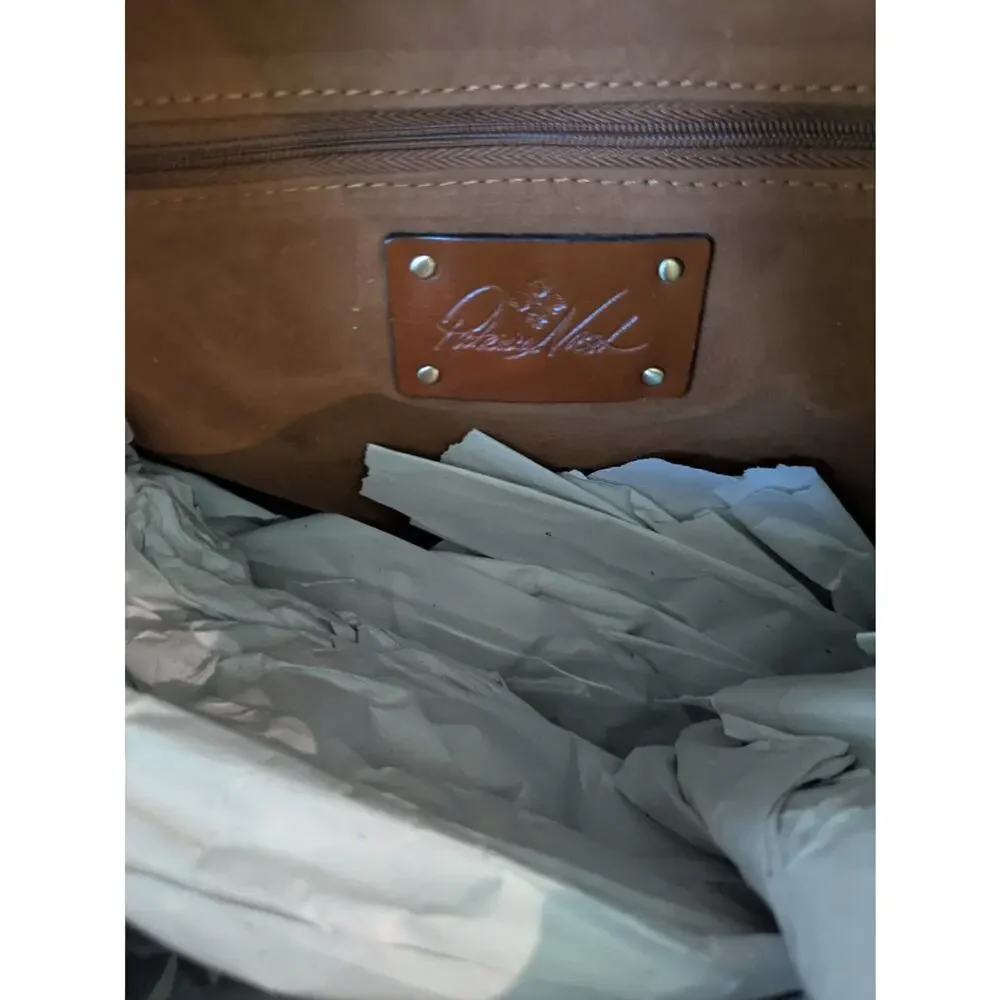 Patricia Nash Seashores Mandara Overnighter Duffle Bag Suitcase Travel NEW